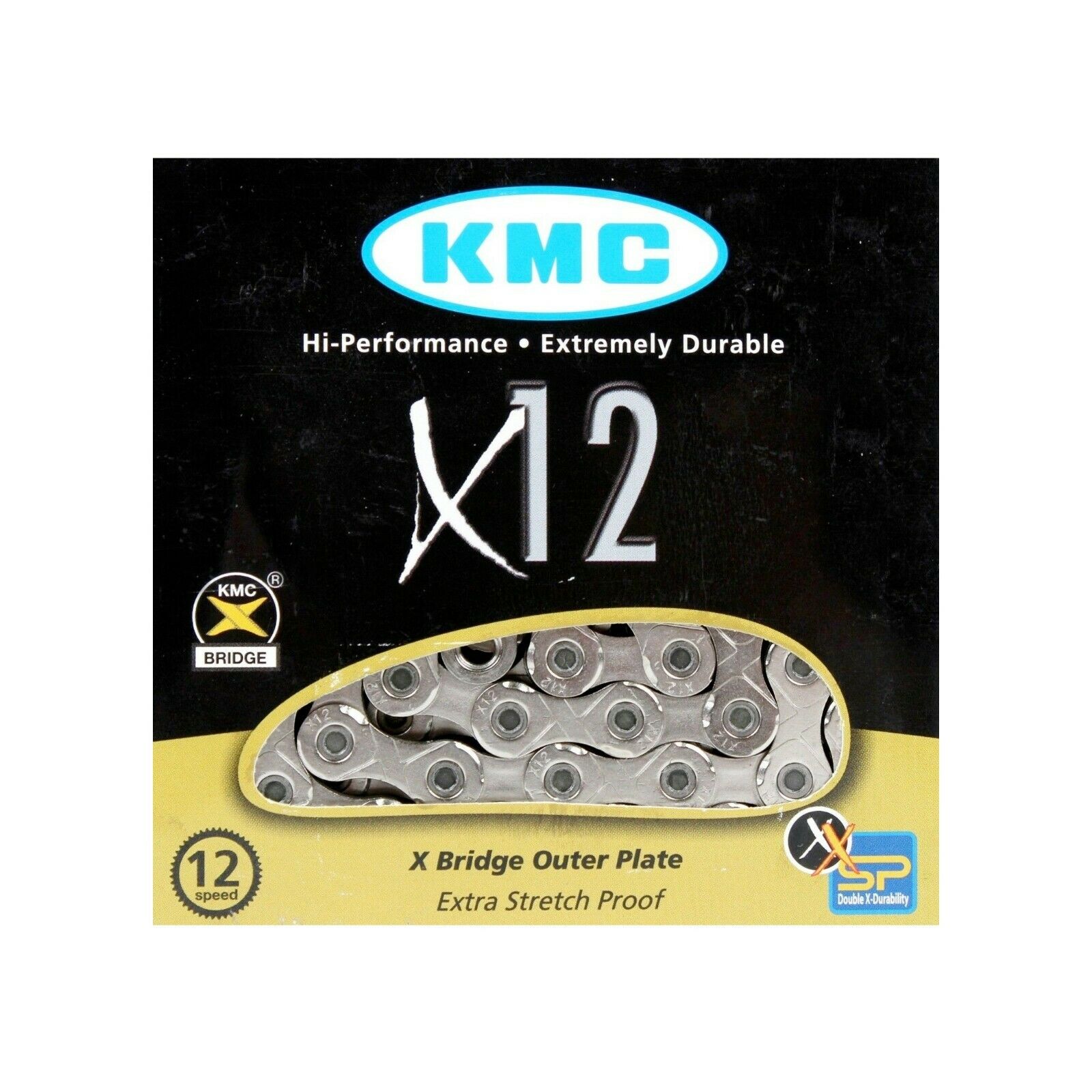 Kmc Kmc 11/128" 12V 126 Links Cykelkæde Reservedele > Cykelkæder